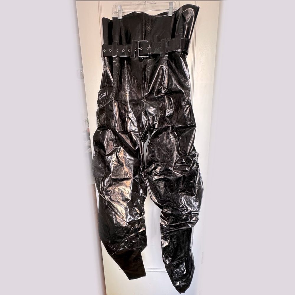 Gareth Pug Oversized High Waisted Belted Pants